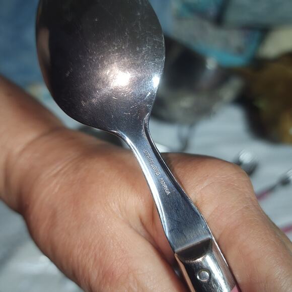 WF EUC 29 PIECE MARDI GRAS HEAVY DUTY FLATWARE SERVICE - Picture 3 of 7